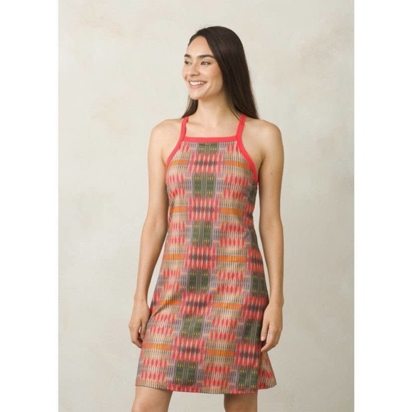 Prana Ardor Tribal Aztec Racingback Colorful Dress - Picture 11 of 11